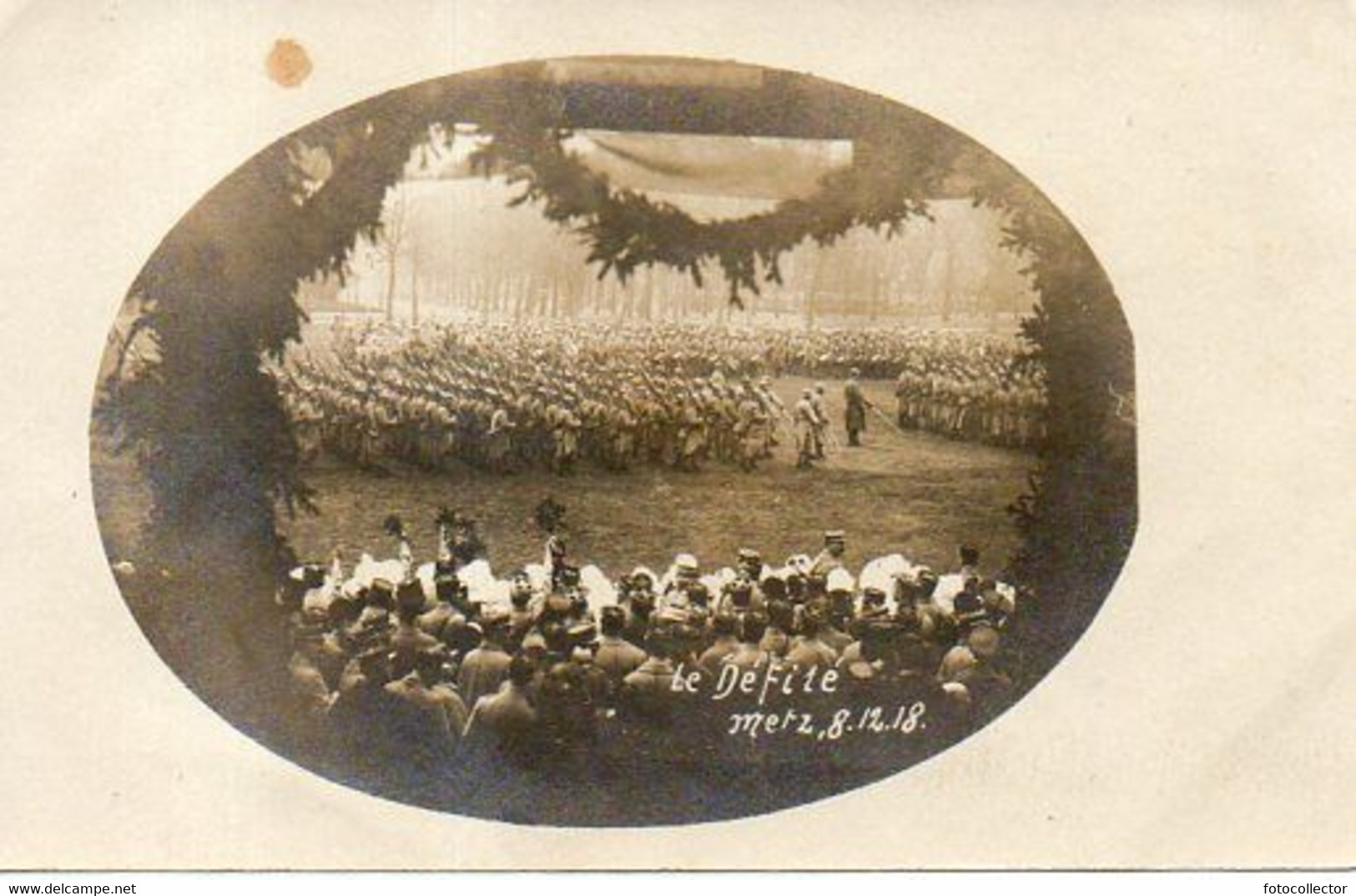 Défilé En L'honneur Du Président De La République Poincaré En Visite à Metz (57) Le 8 Décembre 1918 - Empfänge