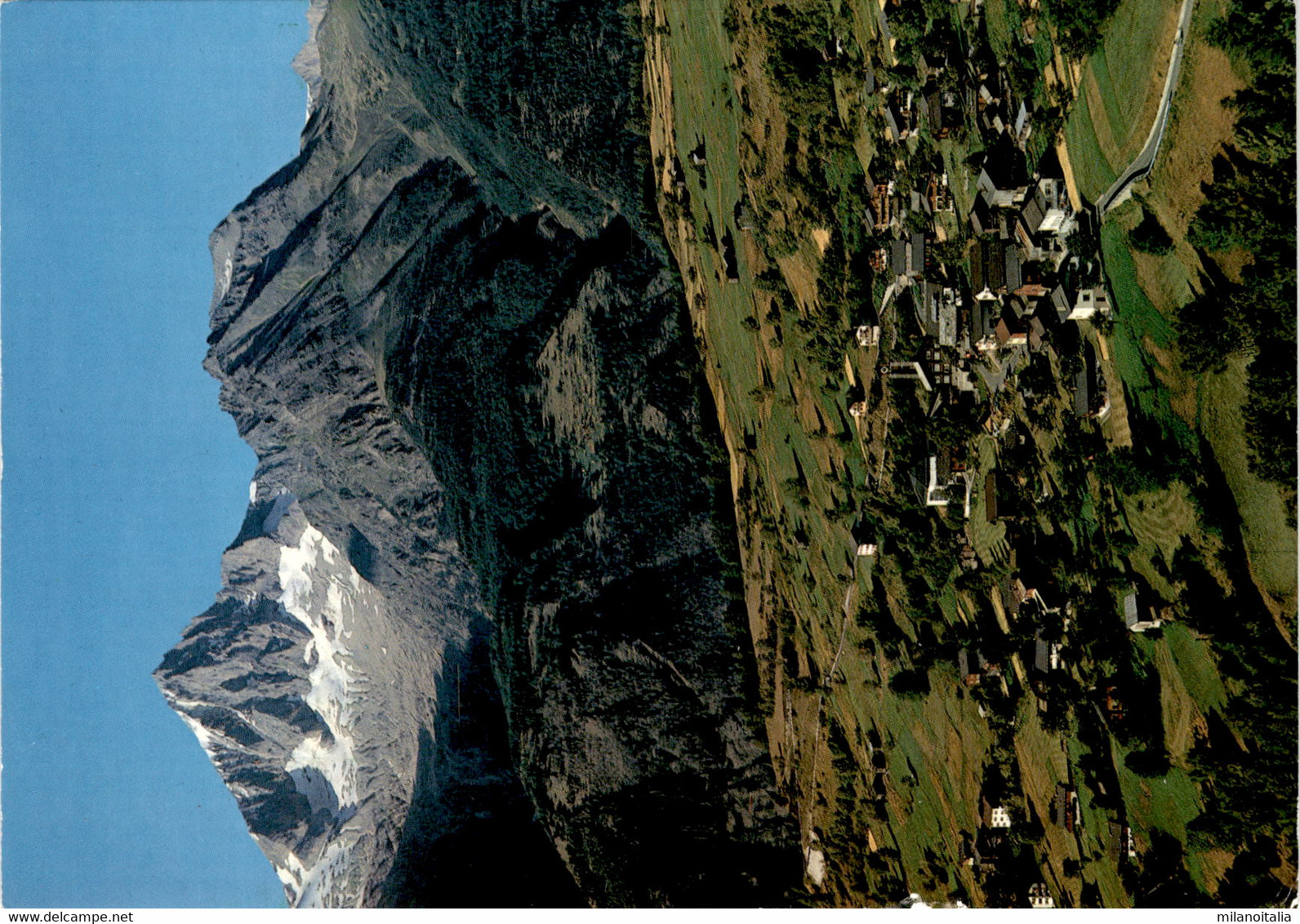 Bürchen Mit Bietschhorn (2420) * 22. 6. 1982 - Bürchen