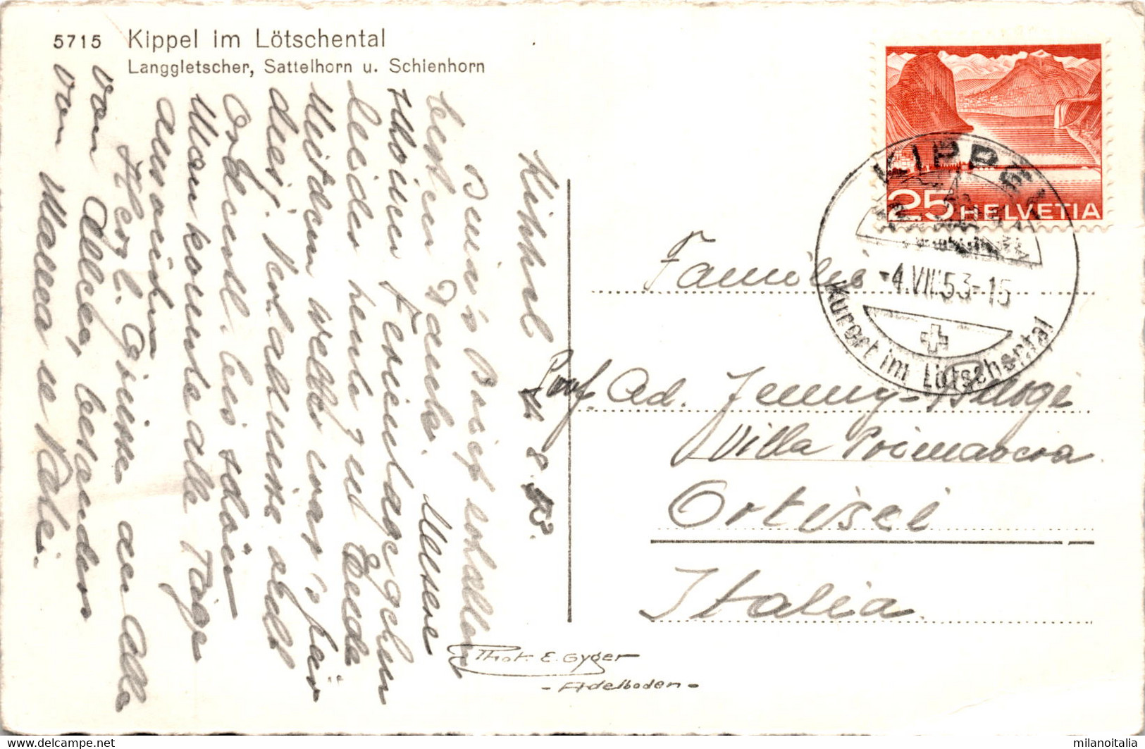 Kippel Im Lötschental (5715) * 4. 8. 1953 - Kippel