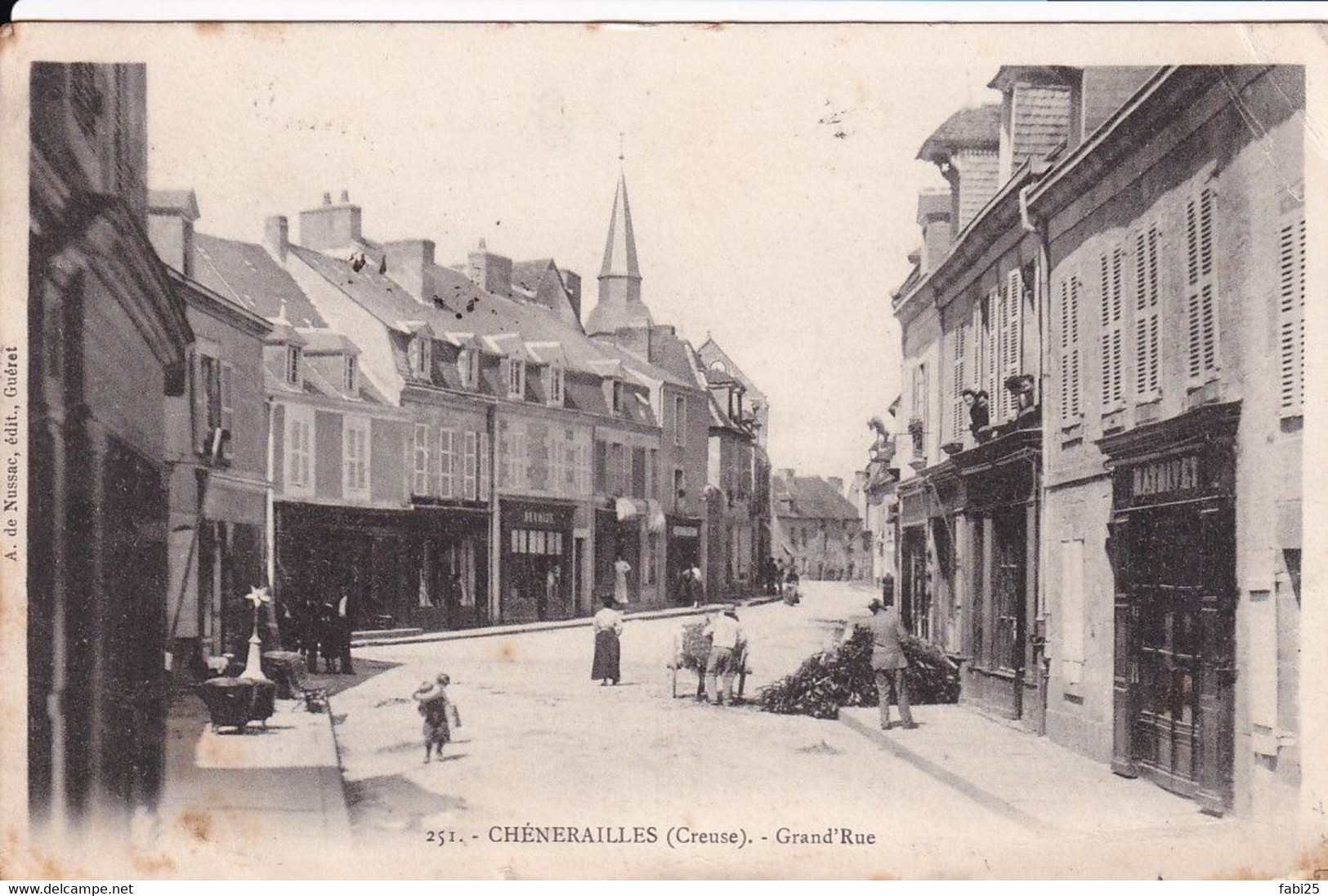 CHENERAILLES GRAND RUE - Chenerailles