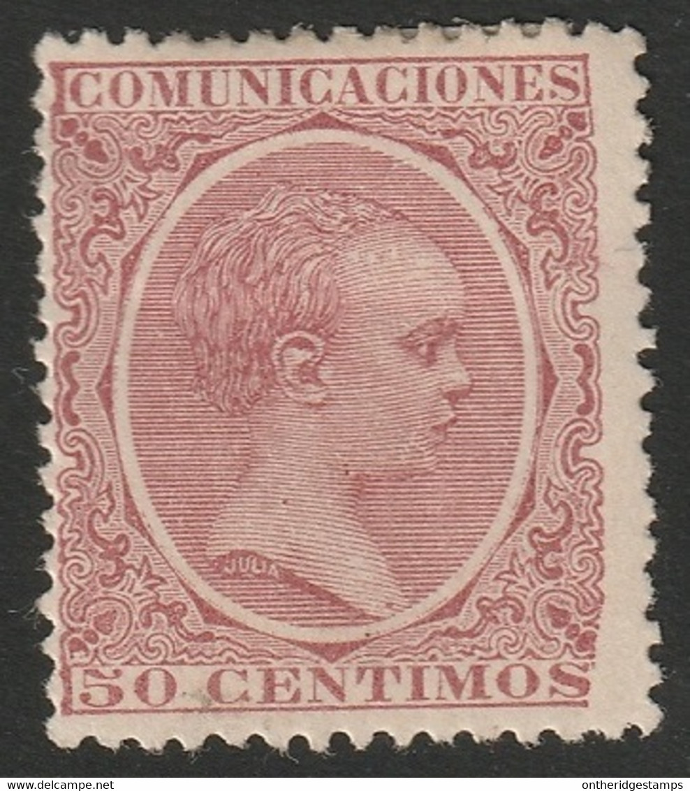 Spain 1889 Sc 266 Espagne Ed 224 Yt 207 MH* - Nuevos