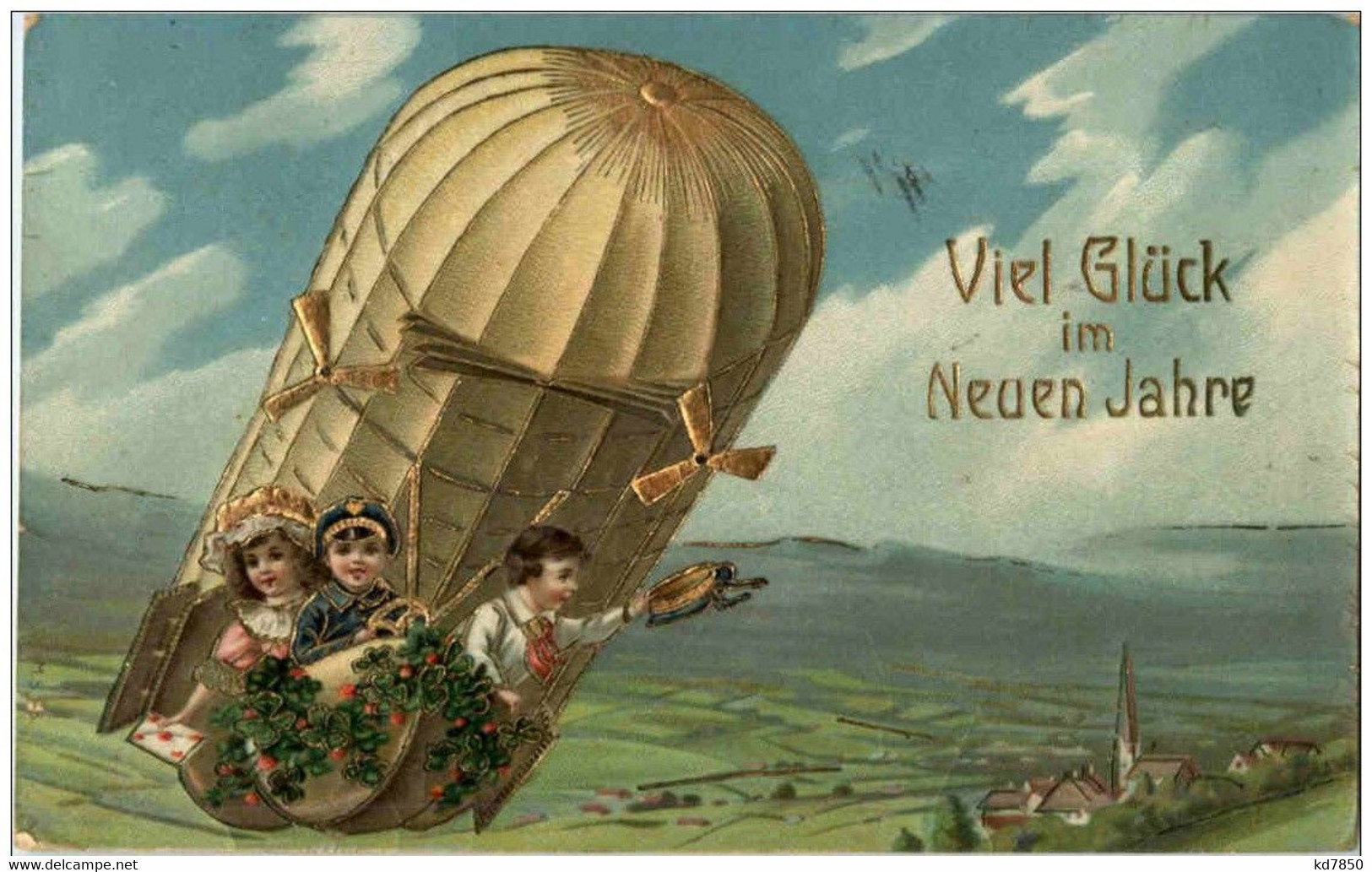Zeppelin - Viel Glück Im Neuen Jahre - Dirigibili