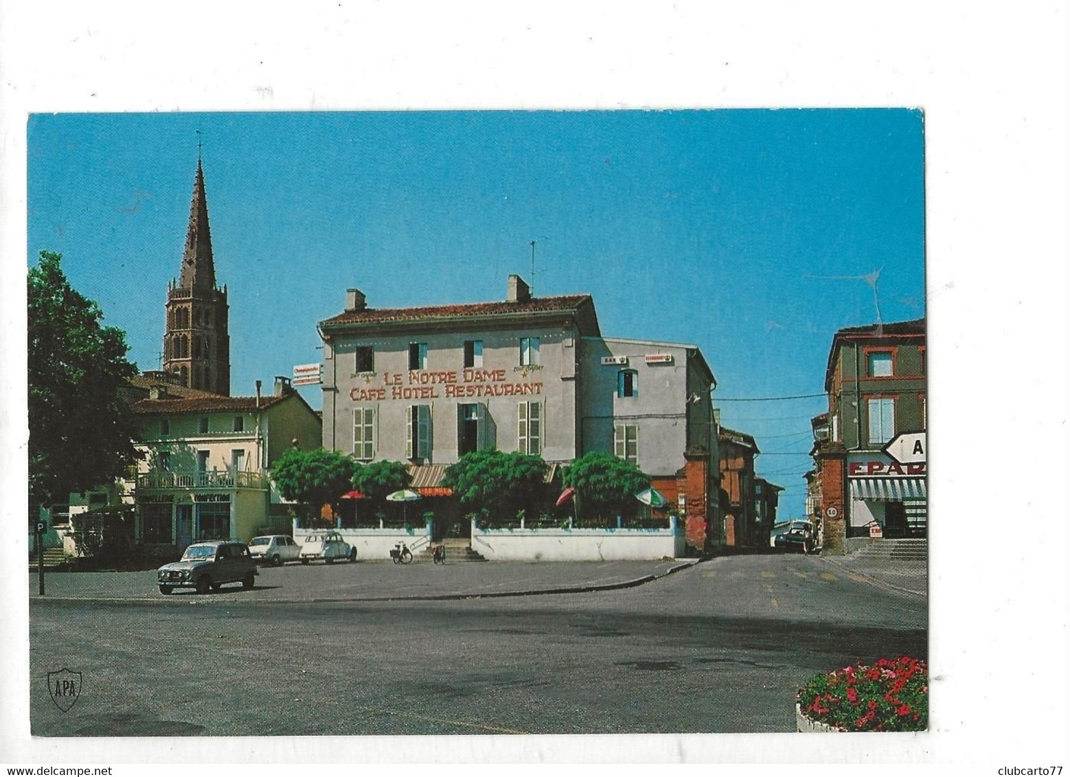 Montech (82) : L'Hôtel "Le ND" Rond-point  En 1988 GF. - Montech