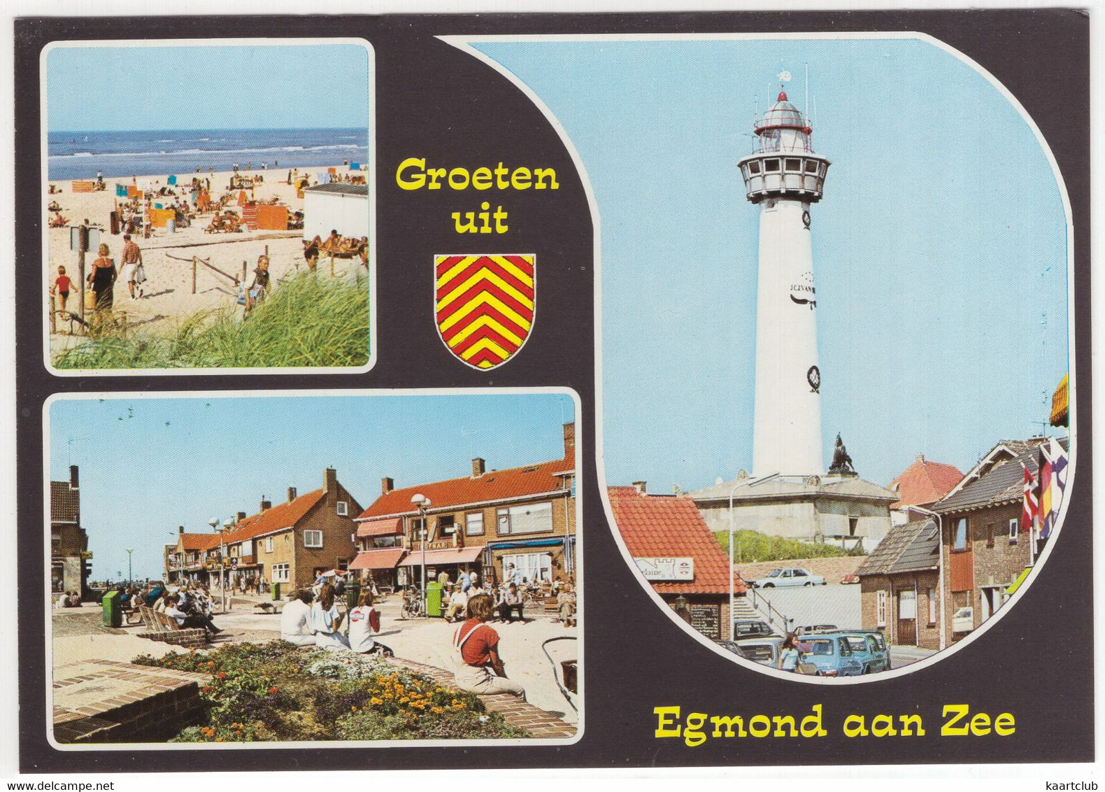 Groeten Uit Egmond Aan Zee - (Nederland / Noord-Holland) - Nr. EGE 10 - O.a. Vuurtoren / Phare / Lighthouse - Egmond Aan Zee