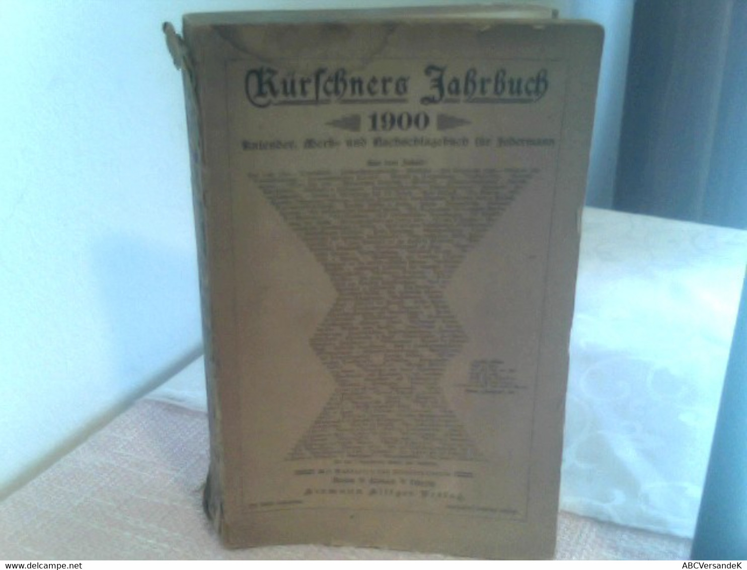 KÜRSCHNERS JAHRBUCH 1900 - Kalender