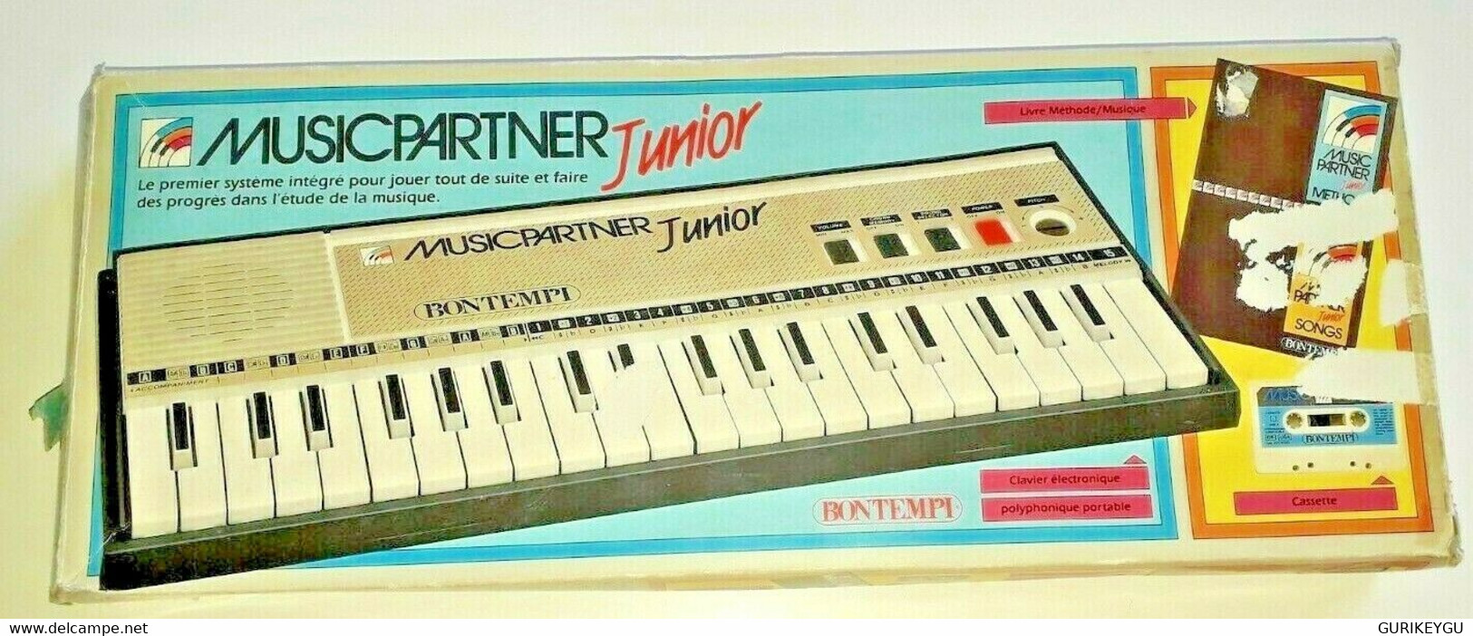 Synthétiseur Clavier Electronique Polyphonique Musicpartner Junior BONTEMPI BIEN - Musikinstrumente