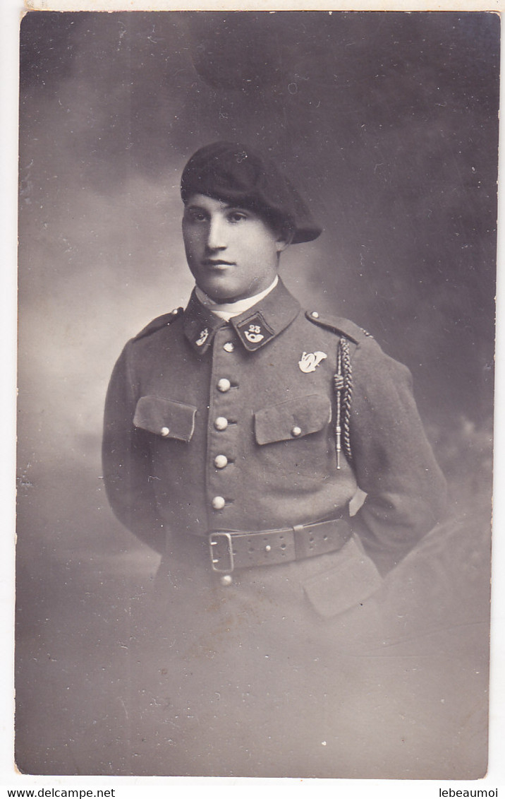 Abi-  Photo Carte UN CHASSEUR Du 23ème - Regiments