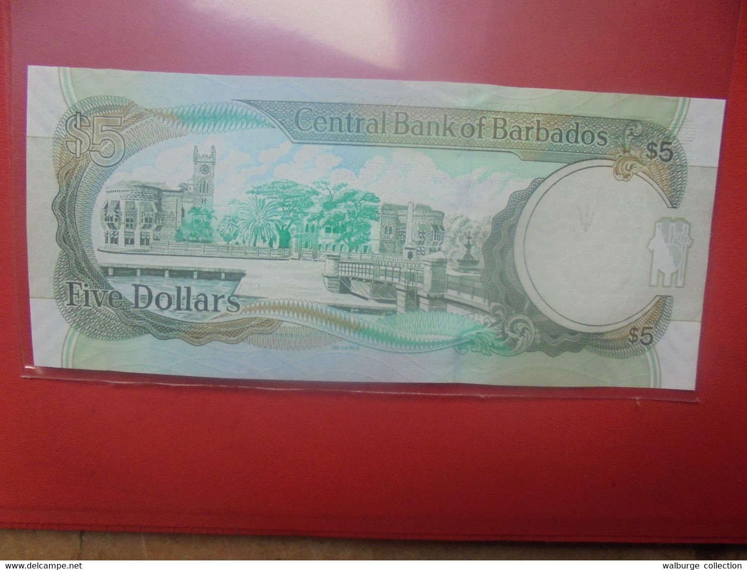 BARBADES 5$ 2007 Peu Circuler (B.26) - Barbados (Barbuda)