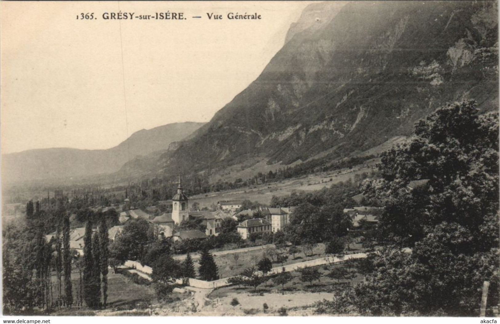 CPA GRESY-sur-ISERE Vue Generale (1191265) - Gresy Sur Isere