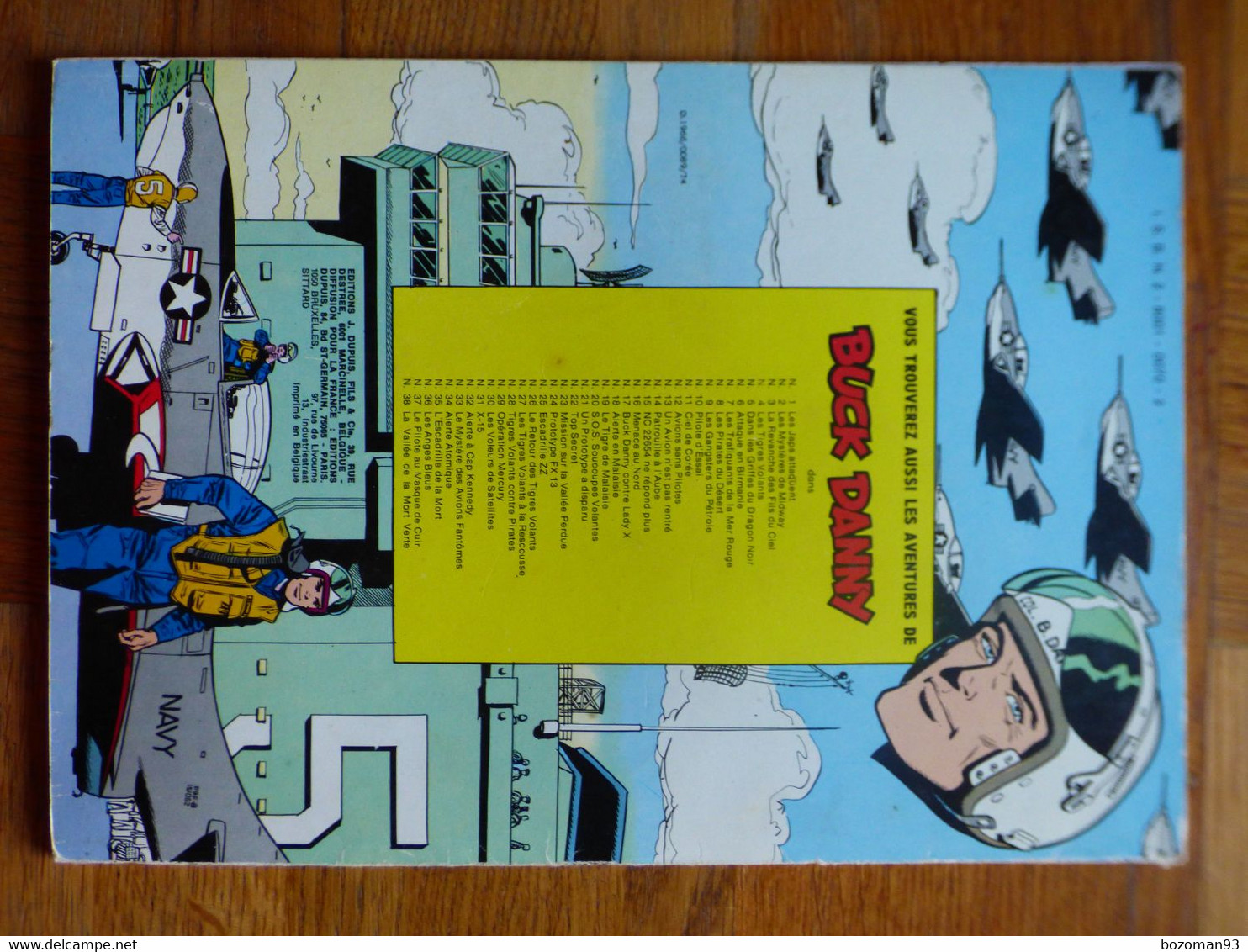 BUCK DANNY N° 33    LE MYSTERE DES AVIONS FANTOMES  1974  BE - Buck Danny