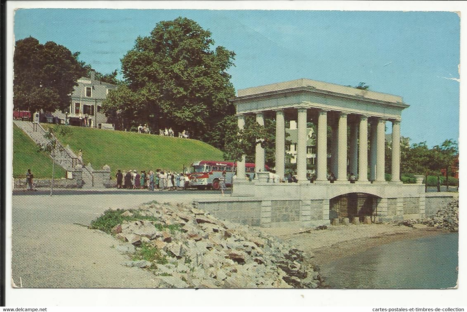 The Portico Over PLYMOUTH Rock , 1956 - Plymouth