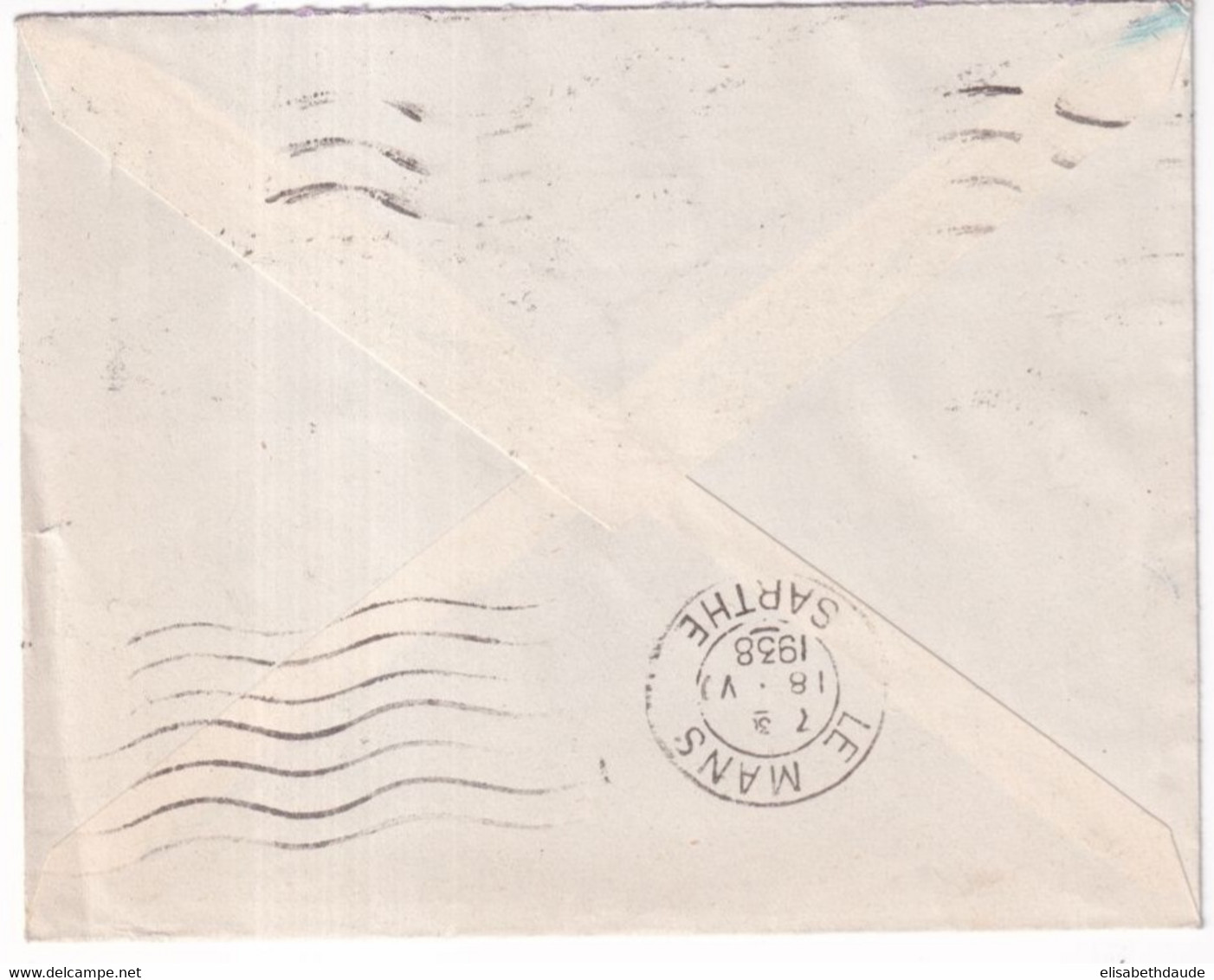 1938 - YVERT N°381 + 330 (CALLOT) Sur ENVELOPPE De ISSY LES MOULINEAUX - Storia Postale