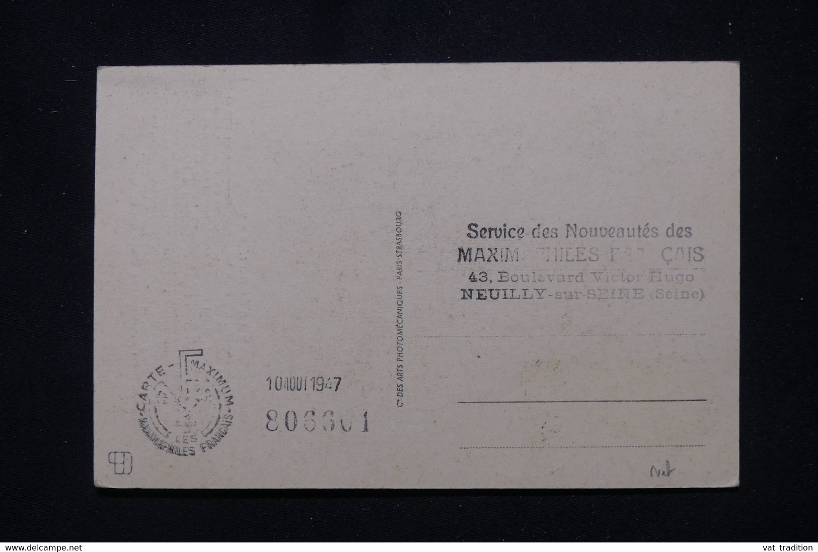 SARRE - Carte Maximum En 1947 - Maréchal Ney - L 111354 - Maximum Cards