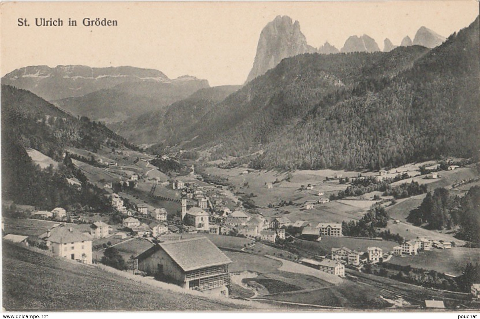 R22-  ST. ULRICH IN GRODEN  - (2 SCANS) - Bolzano (Bozen)