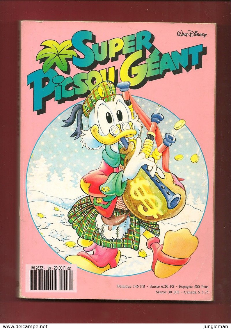 Super Picsou Géant N° 39 - Edité Par Edi-Monde - Décembre 1990 - BE - Picsou Magazine