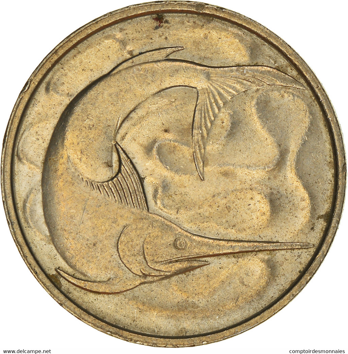 Monnaie, Singapour, 20 Cents, 1980, Singapore Mint, TB+, Cupro-nickel, KM:4 - Singapour
