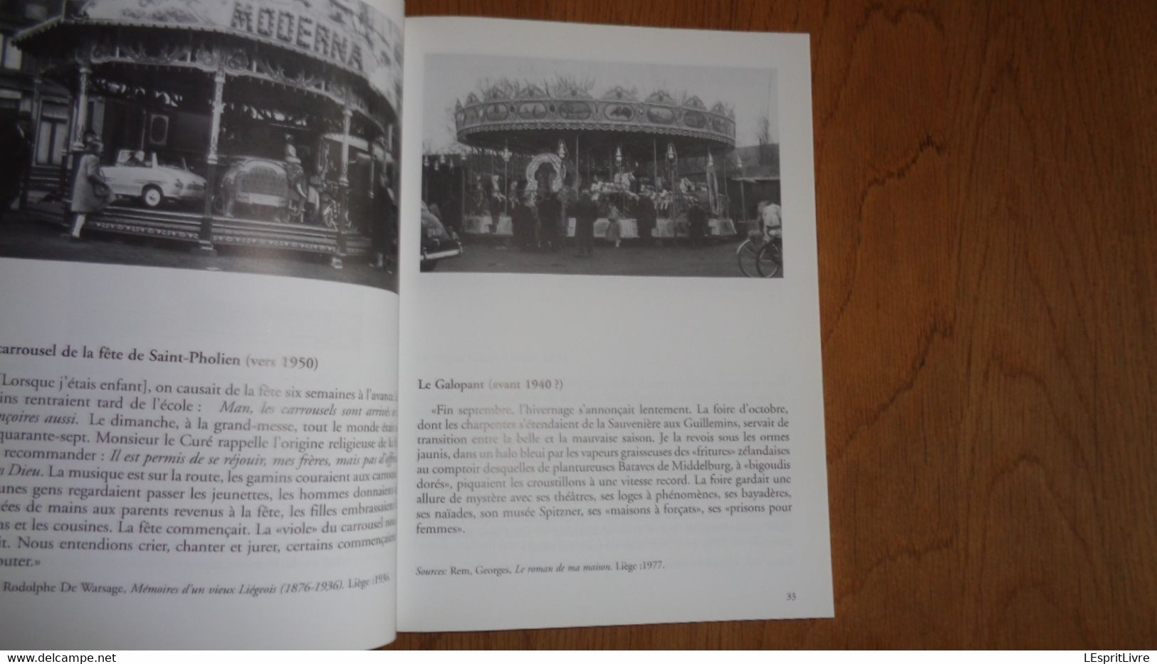 SCENES DE LA VIE QUOTIDIENNE à LIEGE 1900 1950 Régionalisme Commerce Métiers Attelage Auto Nagant Marchand Marché Café