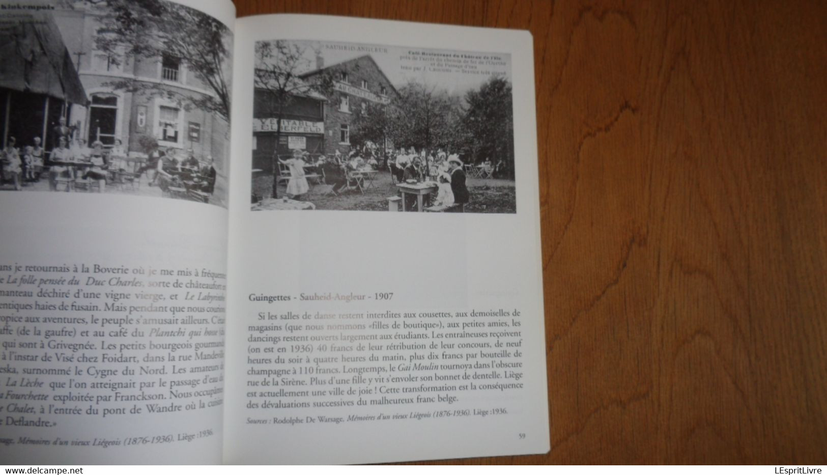 SCENES DE LA VIE QUOTIDIENNE à LIEGE 1900 1950 Régionalisme Commerce Métiers Attelage Auto Nagant Marchand Marché Café