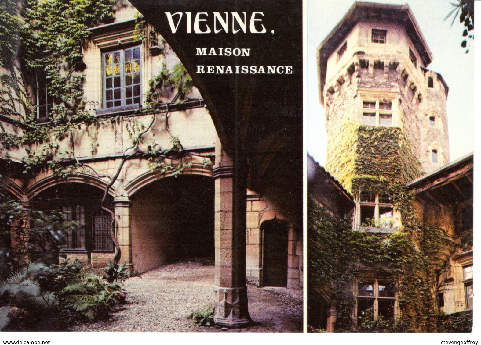 38 Isere Vienne Sur Le Rhone Maison Renaissance Rue Des Orfevres Batiment Edifice Histoire Patrimoine - Vienne