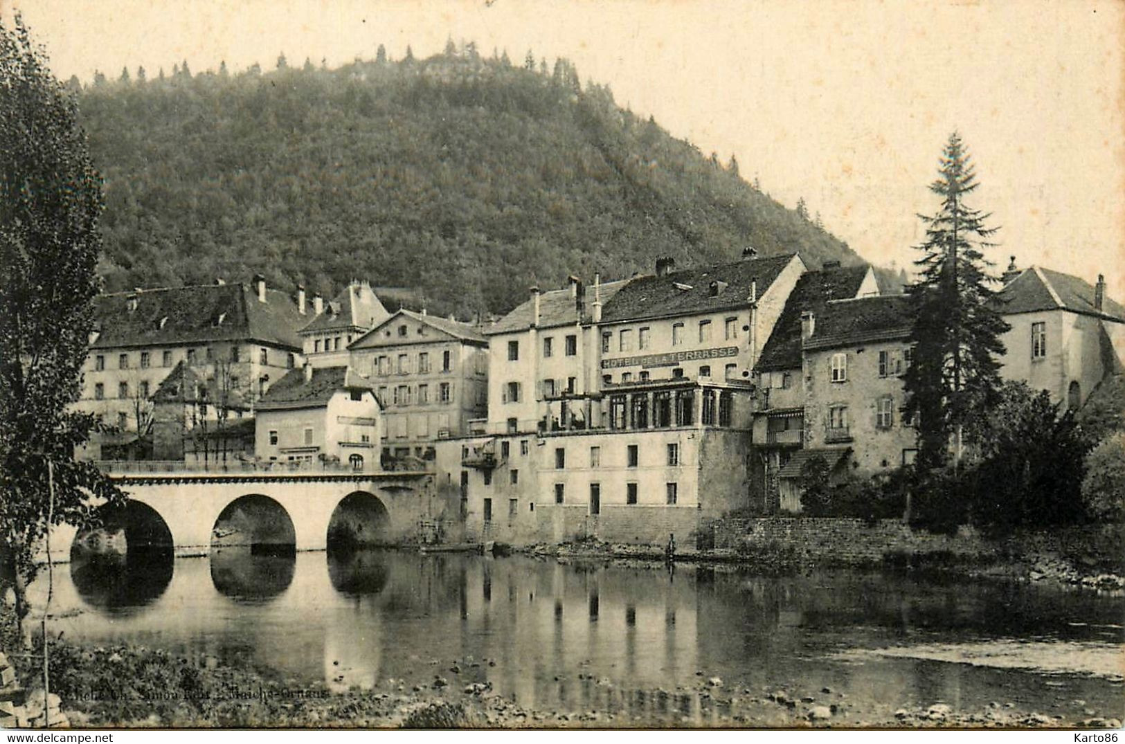 St Hippolyte * Hôtel De La Terrasse BROUHAUD Propriétaire * PUB Au Dos - Saint Hippolyte