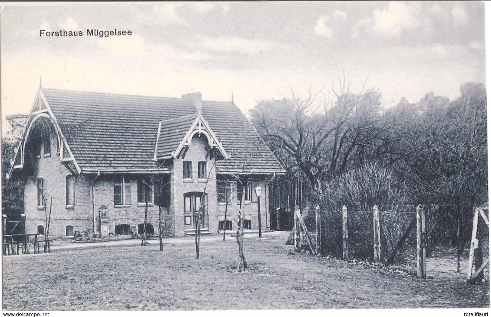 Berlin RAHNSDORF Forsthaus MÜGGELSEE Köpenick Treptow 1908 Bläulich TOP-Erhaltung Ungelaufen - Koepenick
