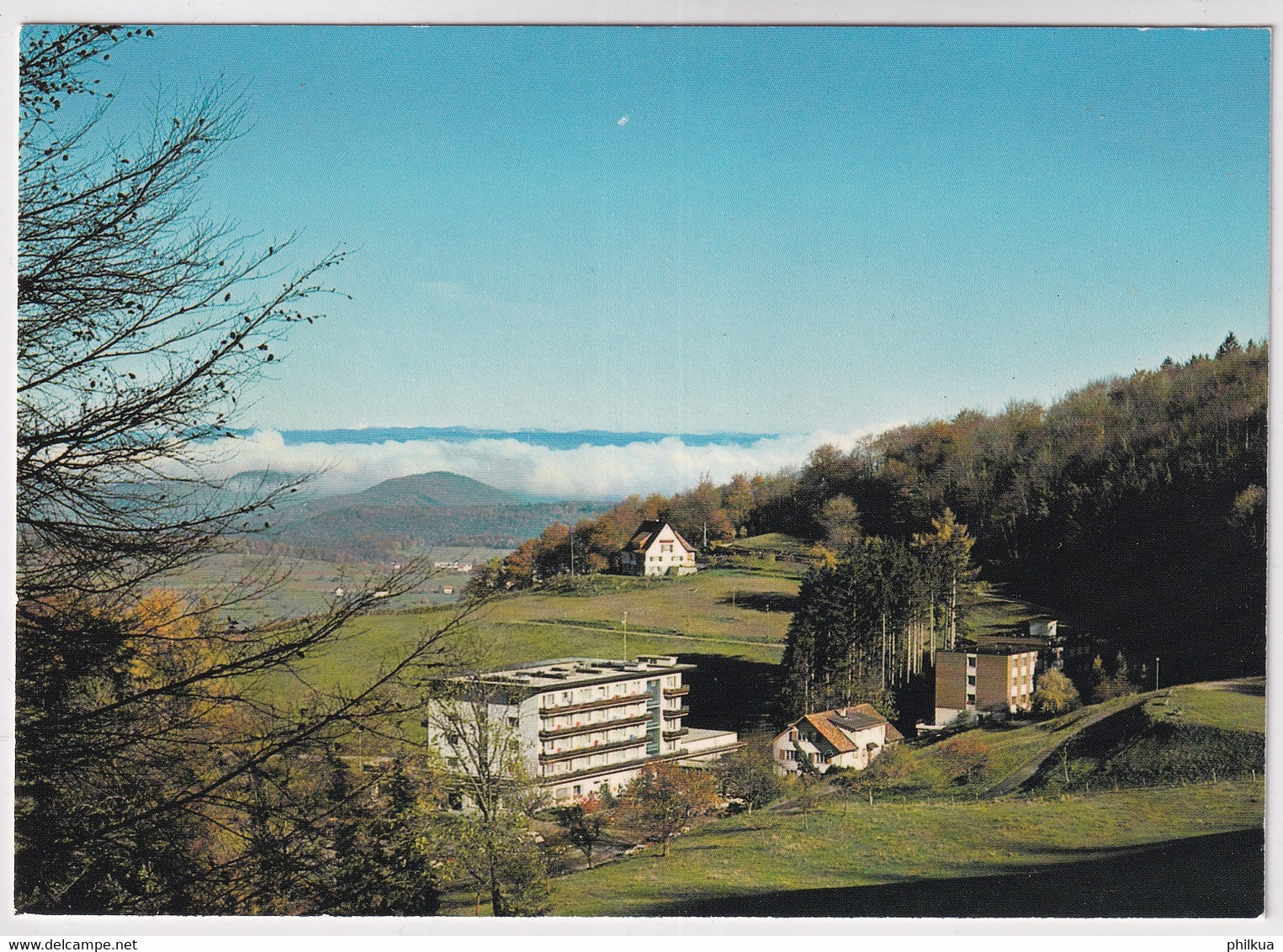 Kurhotel Bad Ramsach - Läufelfingen - Sicht Vom Ramsacher Quellgbiet Auf Kurhotel Und Haus Silvia - Läufelfingen