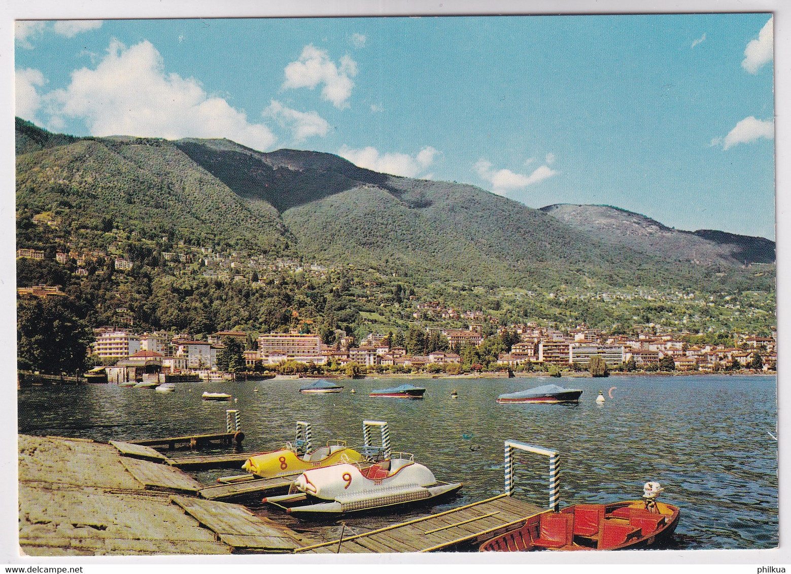 Locarno - Muralto - Lago Maggiore - Tretboote - Muralto