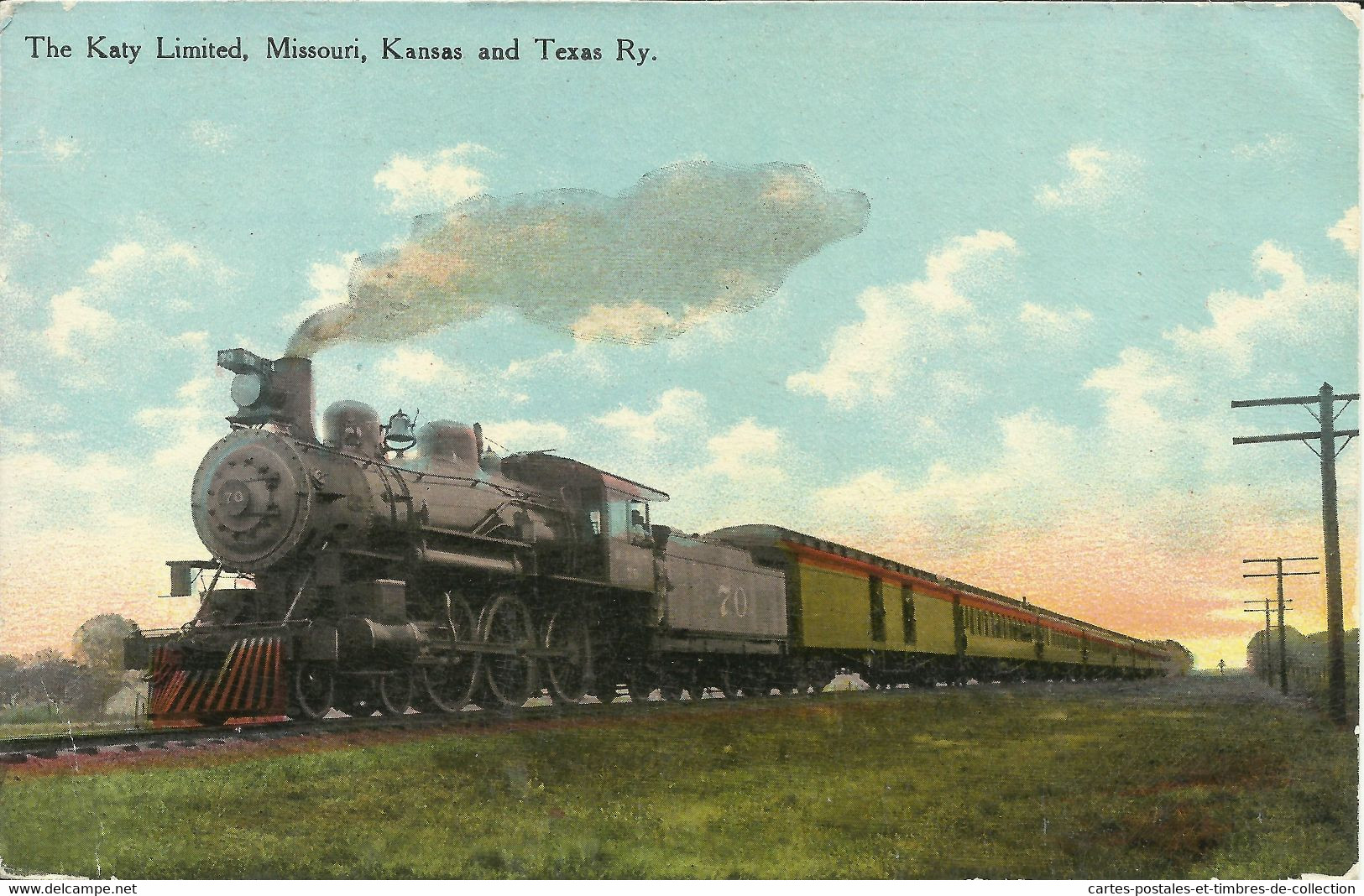 The Katy Limited , Missouri , Kansas And Texas Ry. , µ - Kansas City – Missouri