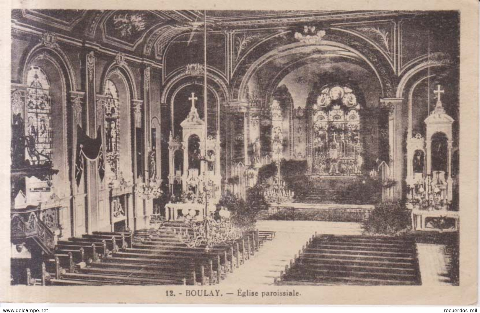 Boulay Eglise Paroissiale  1930 - Boulay Moselle