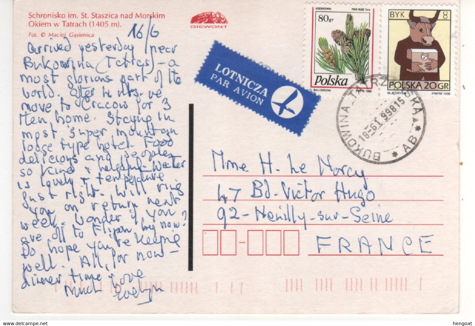 Beaux Timbres , Stamps  Sur Cp , Carte , Postcard Du 18/06/1998 - Briefe U. Dokumente