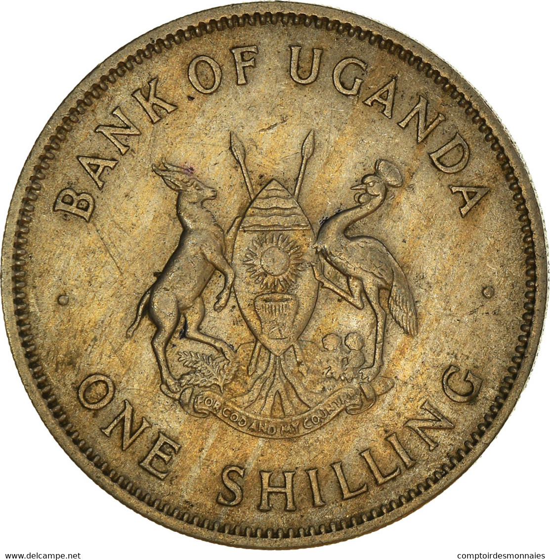 Monnaie, Uganda, Shilling, 1966, TB, Cupro-nickel, KM:5 - Uganda