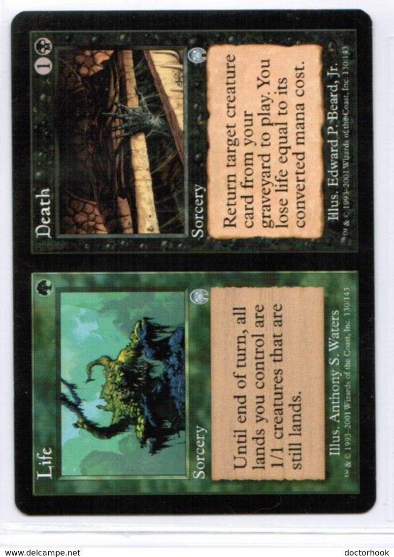 MAGIC The GATHERING  "Life/Death"---APOCALYPSE (MTG--126-1) - Andere & Zonder Classificatie