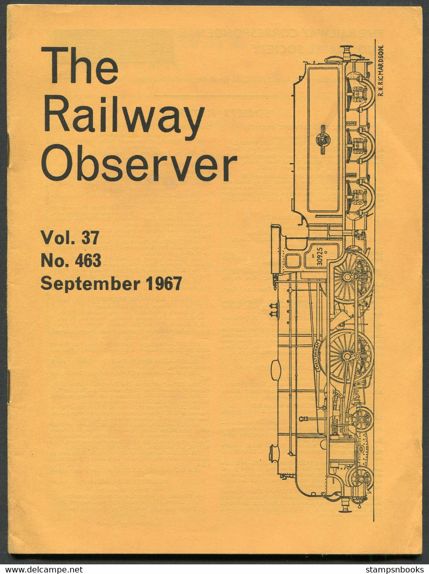 September 1967 The Railway Observer - The Railway Correspondence And Travel Society - Europa