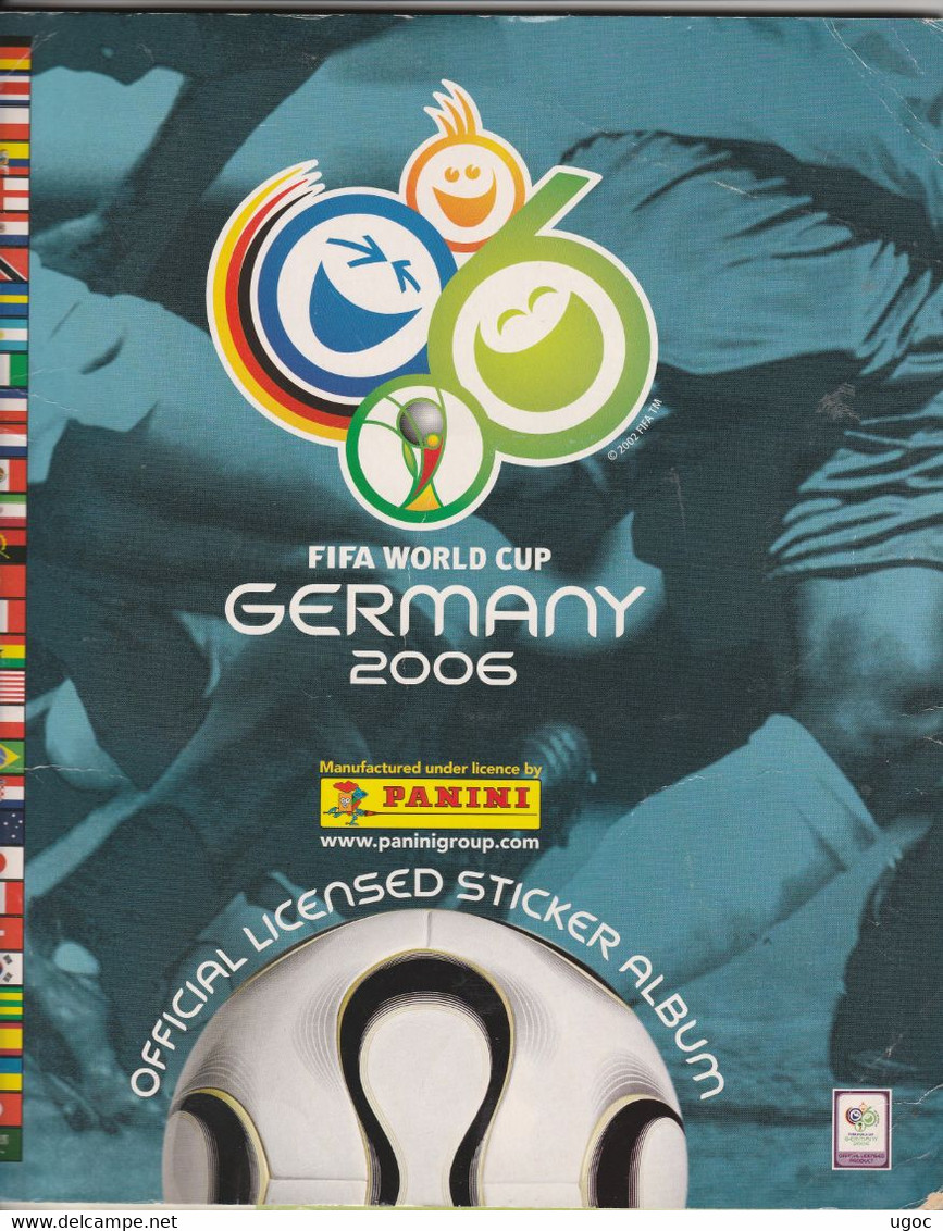 Deux ALBUMS FIFA WORLD CUP GERMANY 2006 PANINI, ( 1 Album Complet Et 1 Album Incomplet. Bon état) . - Edizione Tedesca