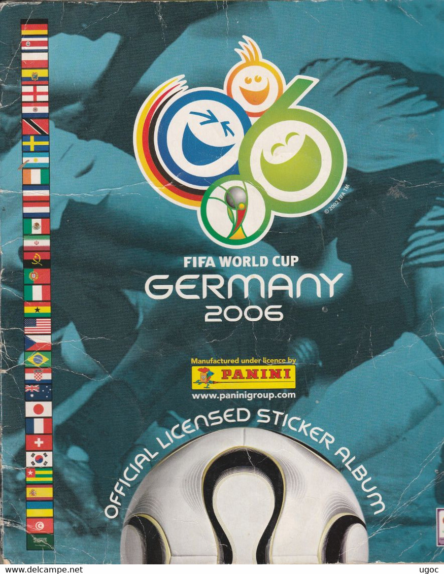 Deux ALBUMS FIFA WORLD CUP GERMANY 2006 PANINI, ( 1 Album Complet Et 1 Album Incomplet. Bon état) . - German Edition