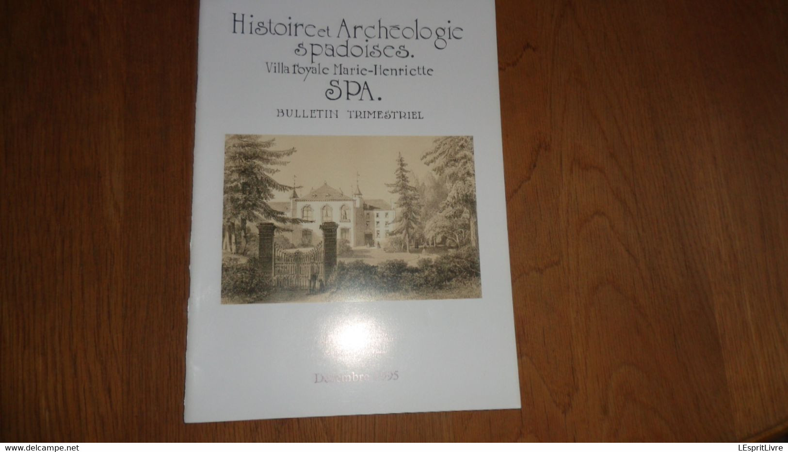 HISTOIRE ET ARCHEOLOGIE SPADOISES 84 Régionalisme Liège Spa Boîtes Jolité Polychromie Waux Hall Guerre 40 45 Chiens - België