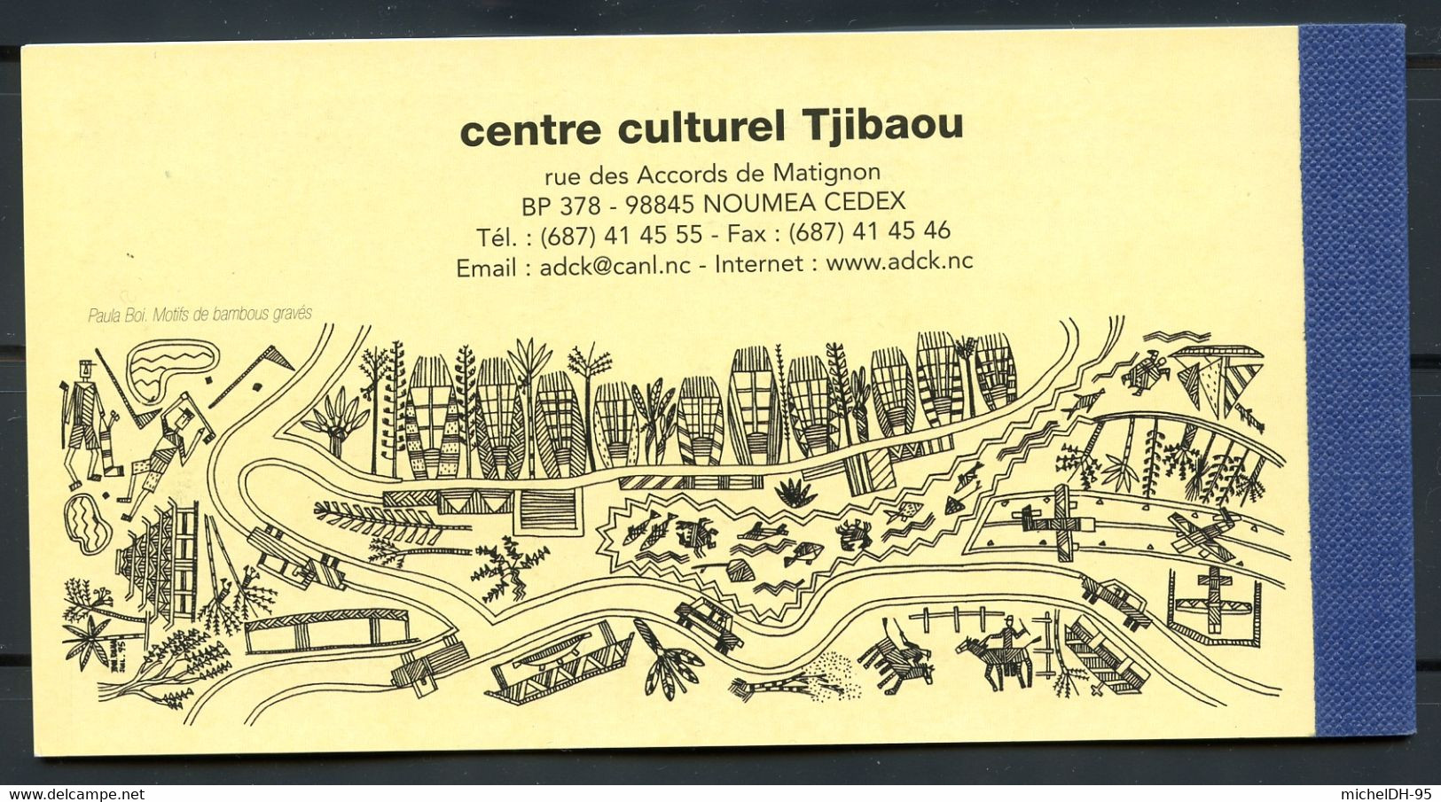 Nouvelle Calédonie - 1998 - Carnet 24 Timbres Centre Culturel Tjibaou - Nos 757 à 760 - Cote 52,00 € - Cuadernillos