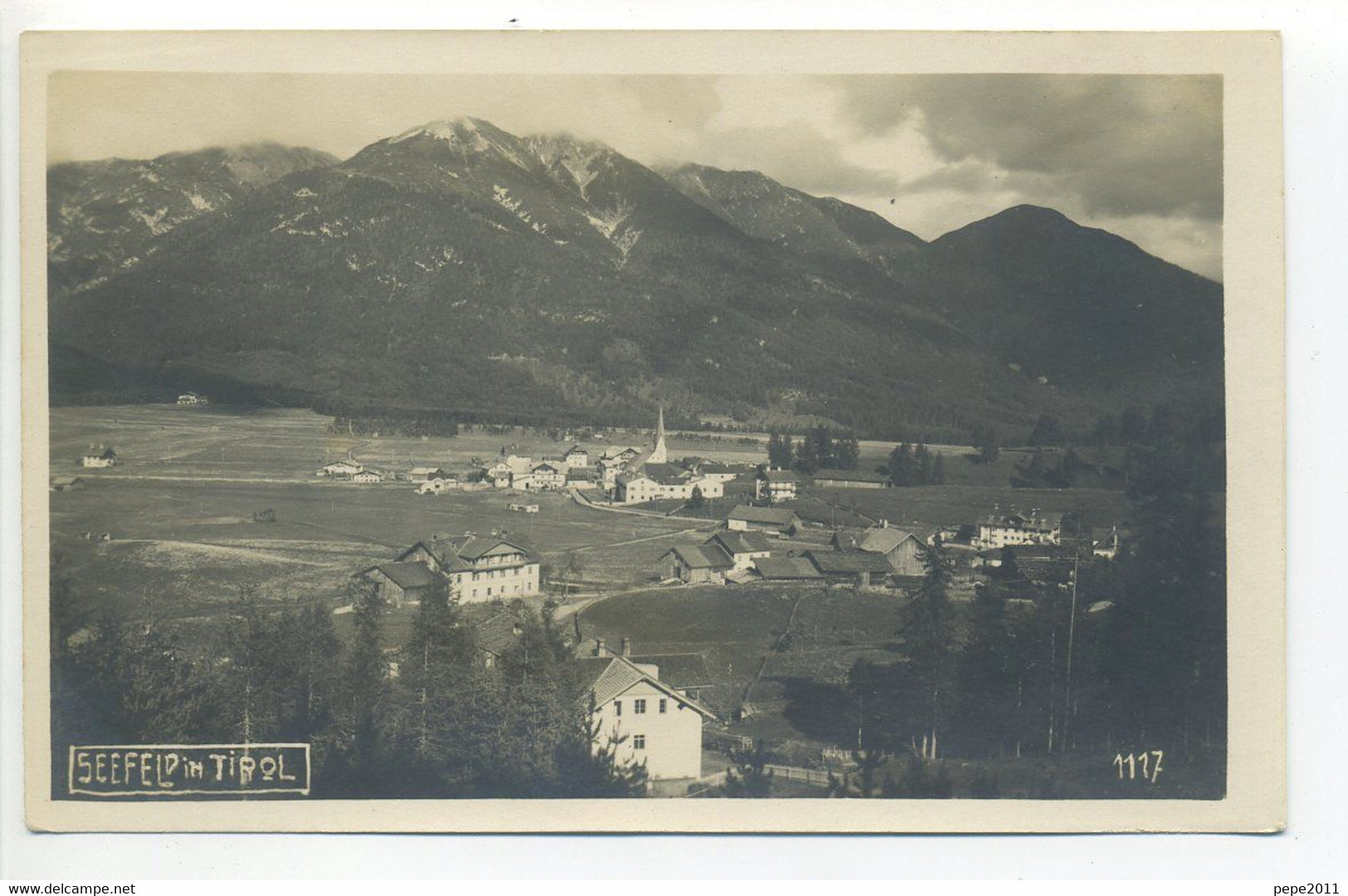 Carte Photo Tyrol - SEEFELD In Tirol - Vue Générale - Seefeld