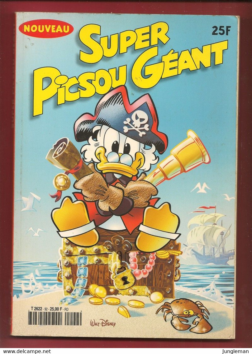 Super Picsou Géant N° 92 - Edité Par Disney Hachette Presse S.N.C. - Août 1999 - BE - Picsou Magazine