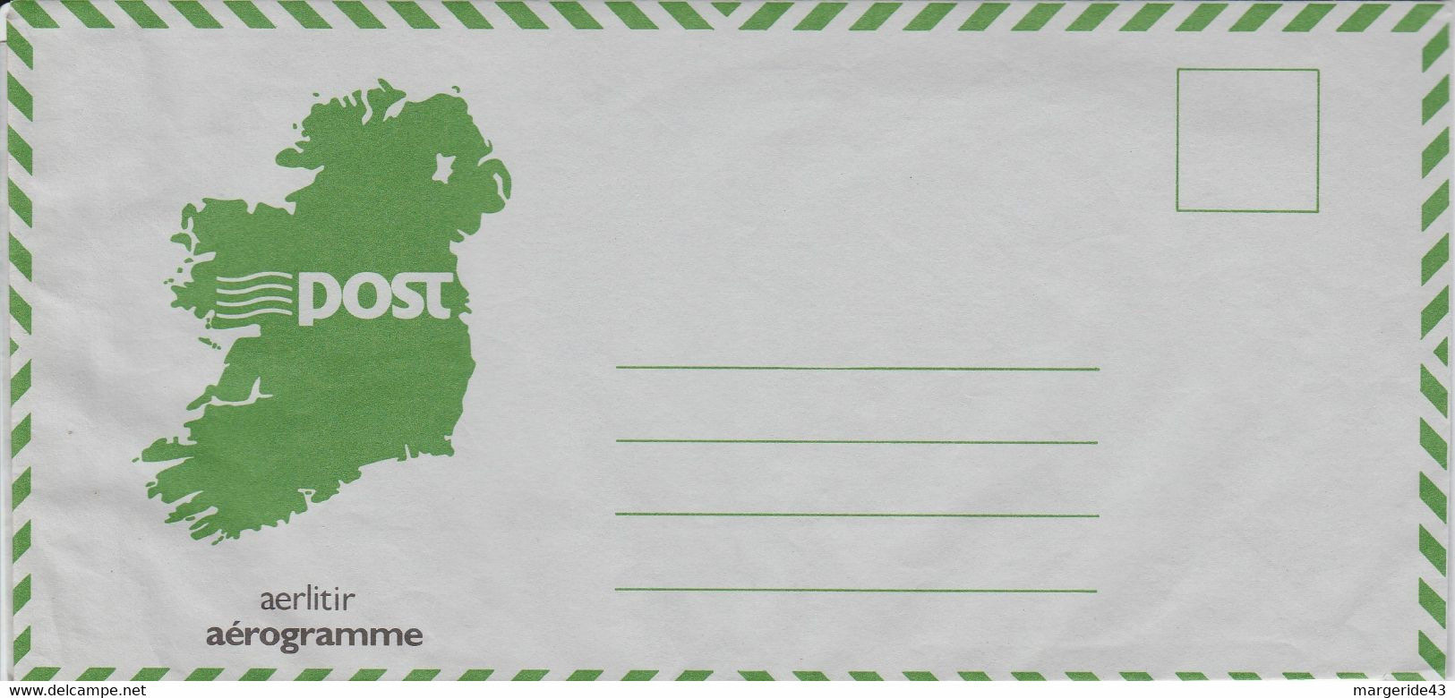 IRLANDE AEROGRAMME NEUF - Postal Stationery