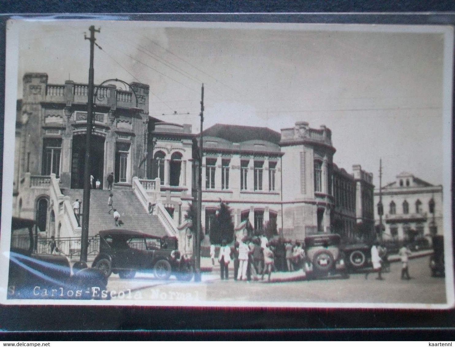 S.CARLOS  Escola   REAL PHOTOCARD - São Paulo