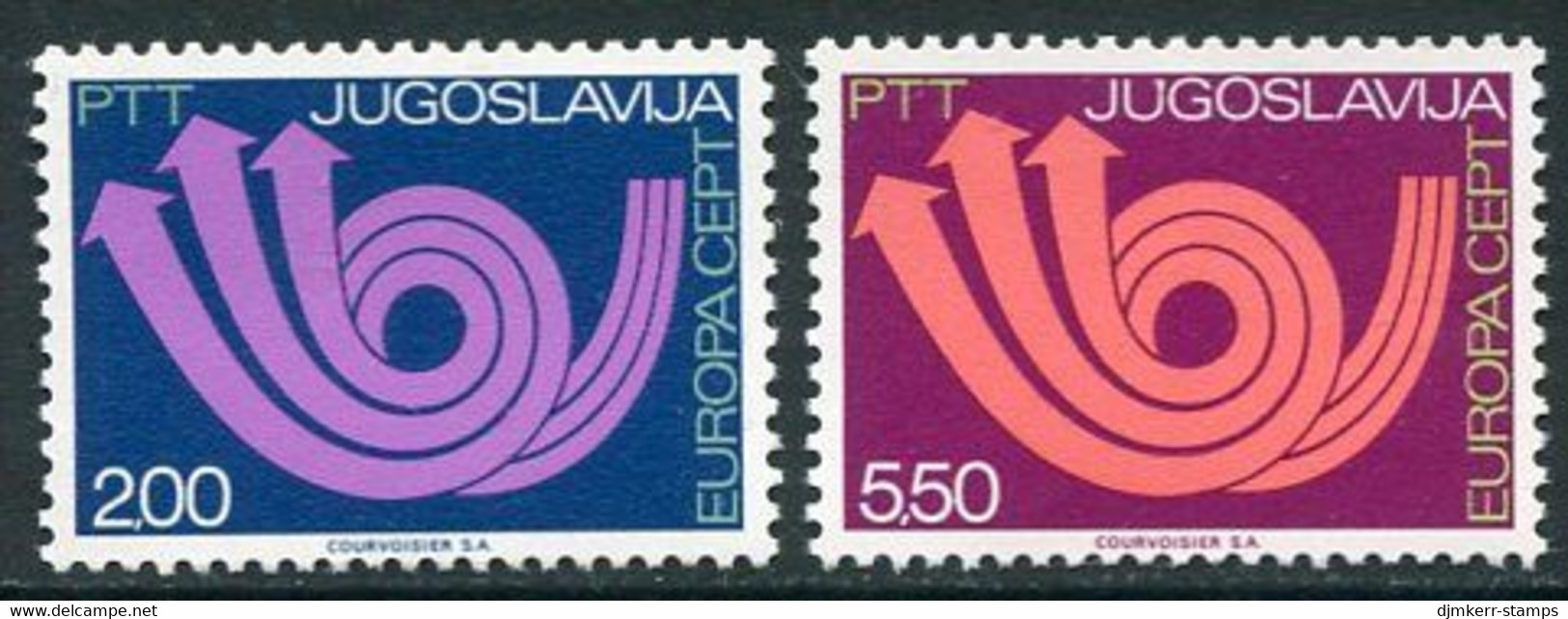 YUGOSLAVIA 1973 Europa MNH / **.  Michel 1507-08 - Unused Stamps