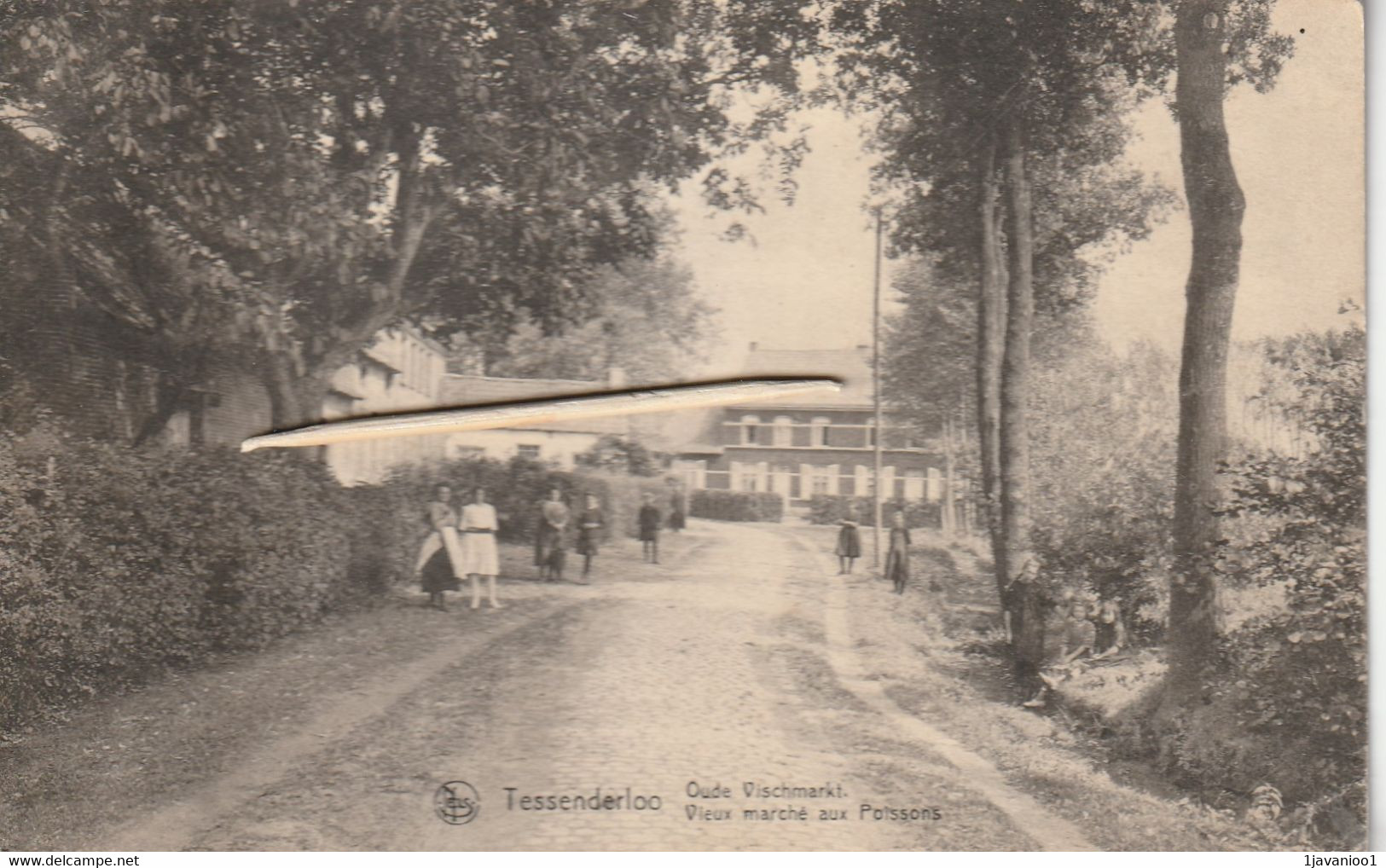 Tessenderloo,Oude Vischmarkt, 2 Scans - Tessenderlo