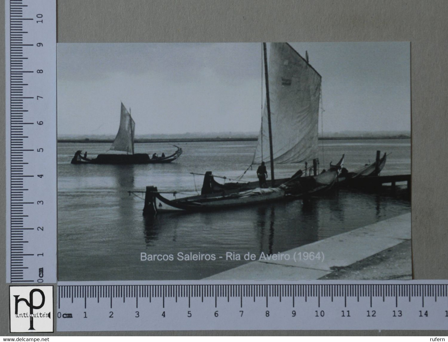 PORTUGAL - BARCOS SALEIROS -  AVEIRO -   2 SCANS  - (Nº46313) - Aveiro