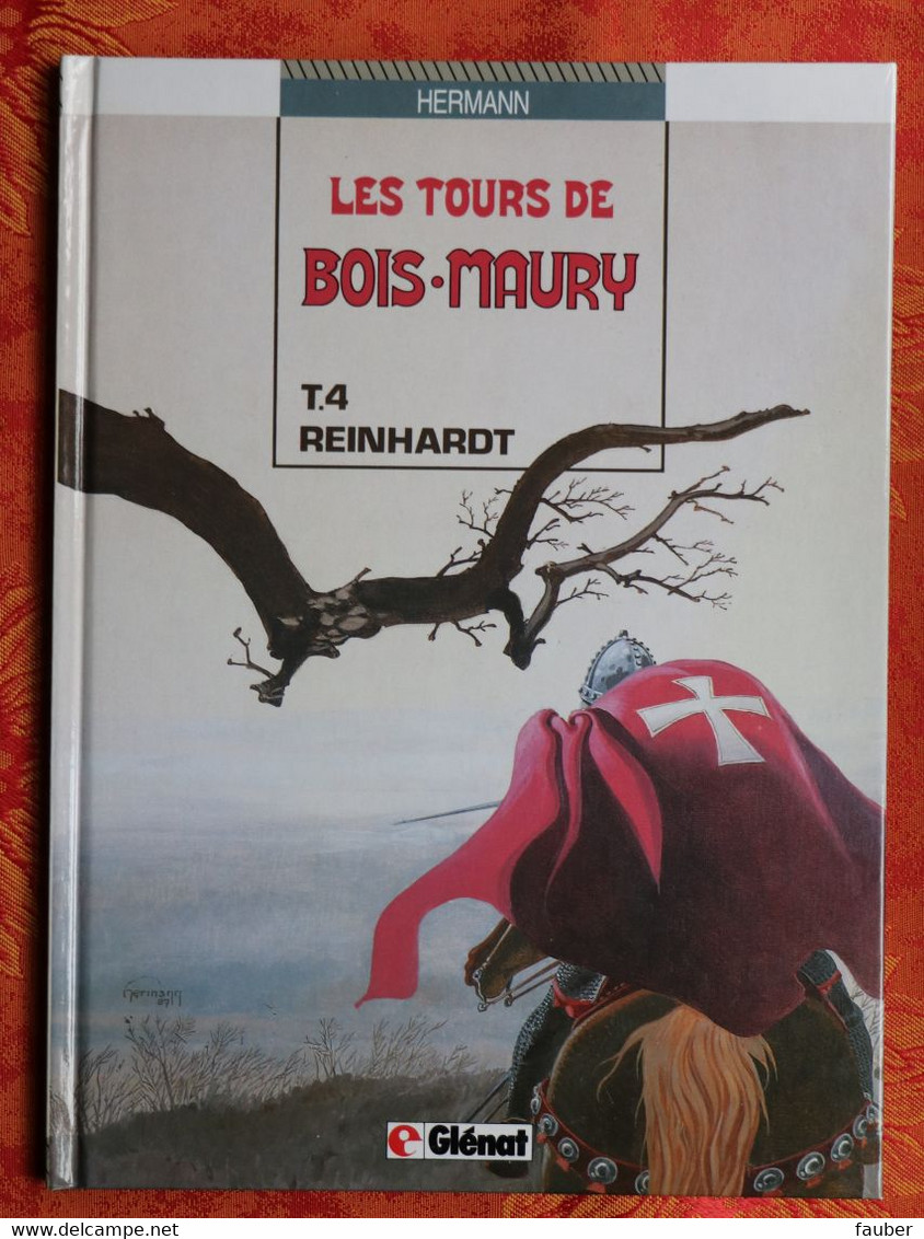 LES TOURS DE BOIS MAURY " Reinhardt" Tome 4 EO 1987 De HERMANN   Edt  GLENAT - Tours De Bois-Maury, Les