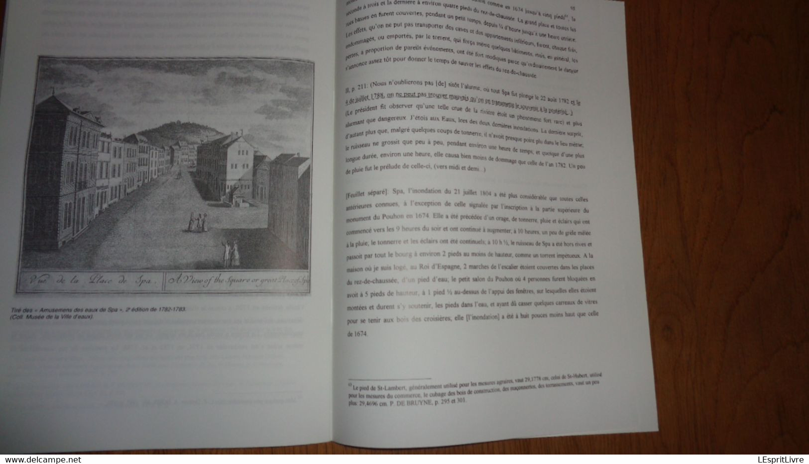 HISTOIRE ET ARCHEOLOGIE SPADOISES 98 Régionalisme Liège Spa Bois de Spa Herde Troupeau Herdier Eau Amusemens Fontaine