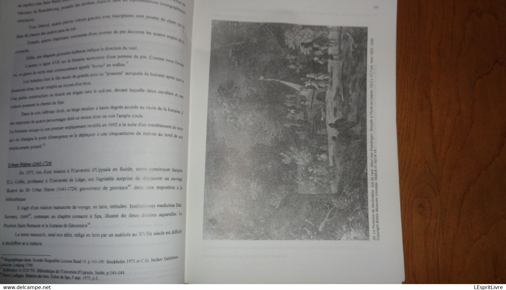 HISTOIRE ET ARCHEOLOGIE SPADOISES 99 Régionalisme Liège Plateau Bronromme Bains Villégiatures Pouhon Eau Vues Inédites