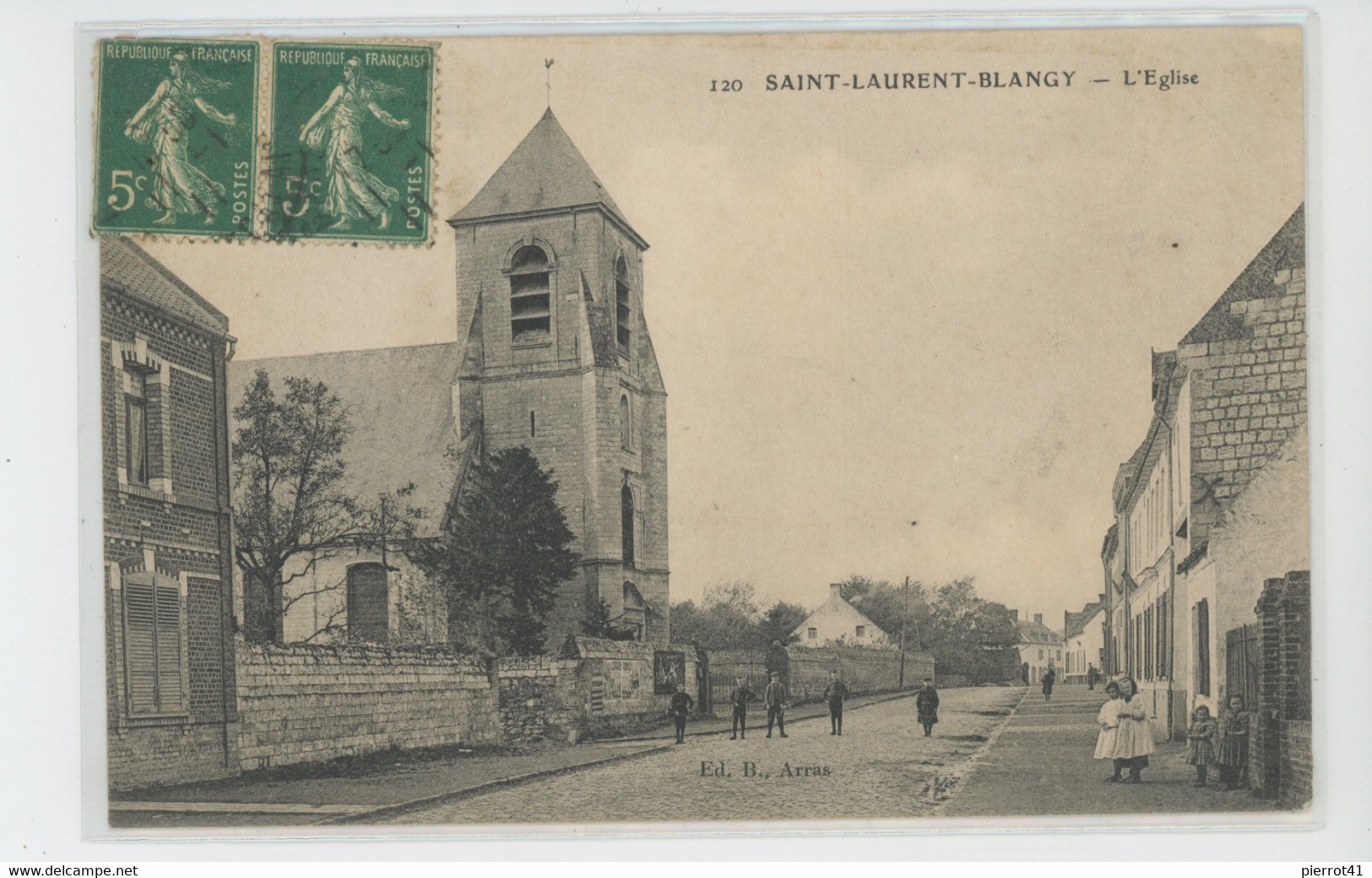 SAINT LAURENT BLANGY - L'Eglise - Saint Laurent Blangy