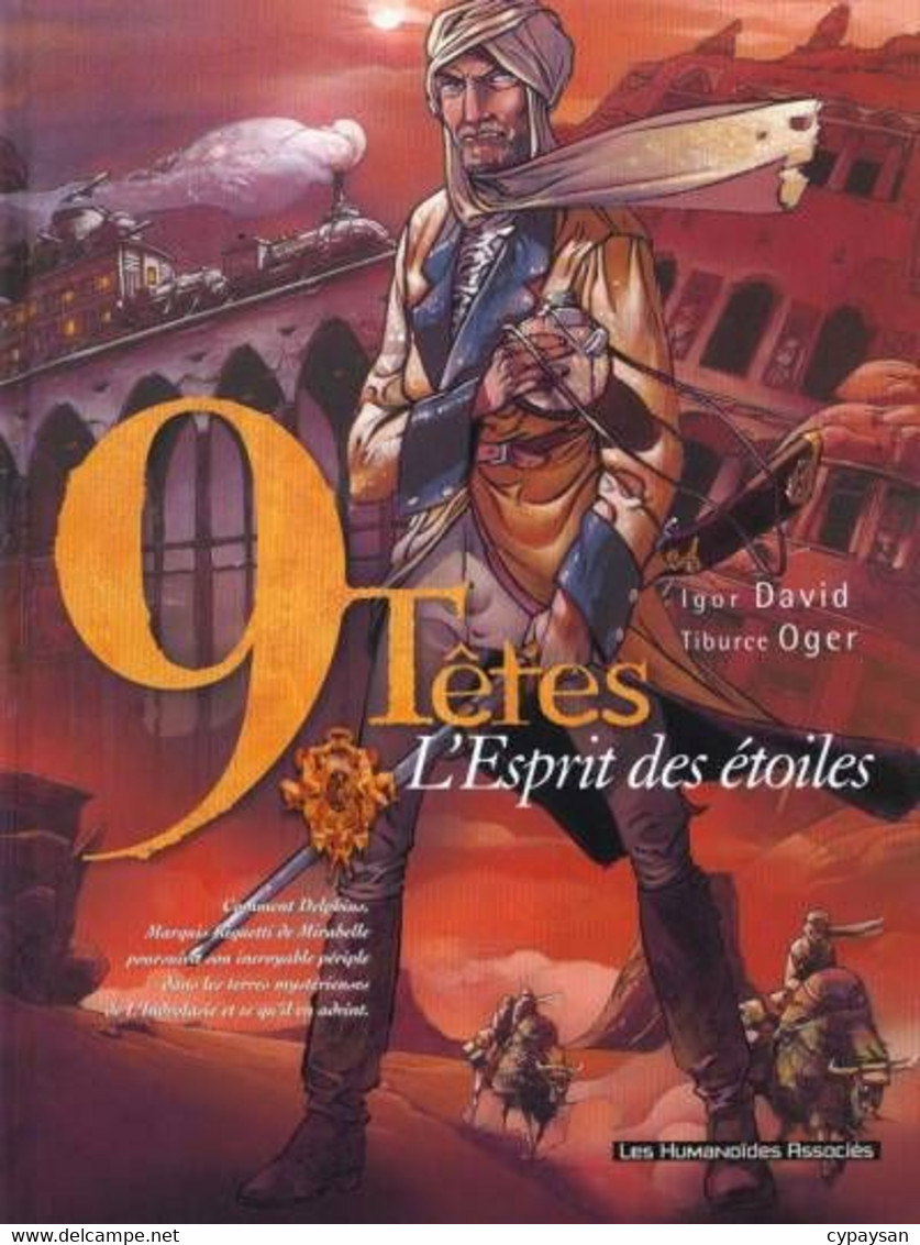 9 Tetes 3 L'esprit Des étoiles EO BE Humanoïdes Associés 08/2000 Oger David (BI5) - 9 Têtes