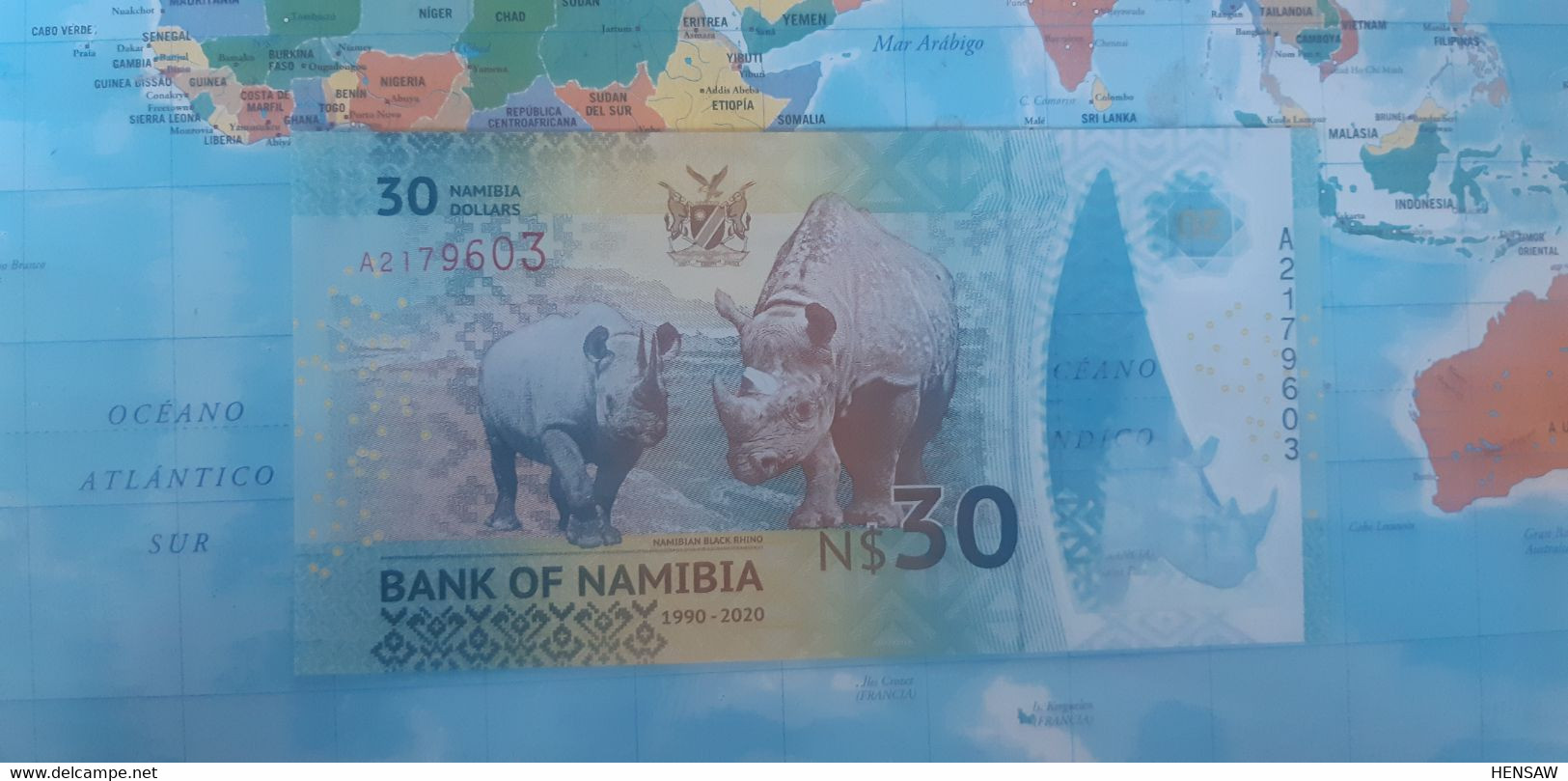 NAMIBIA P 18 30 DOLLARS 2020 COMMEMORATIVE UNC - Namibia